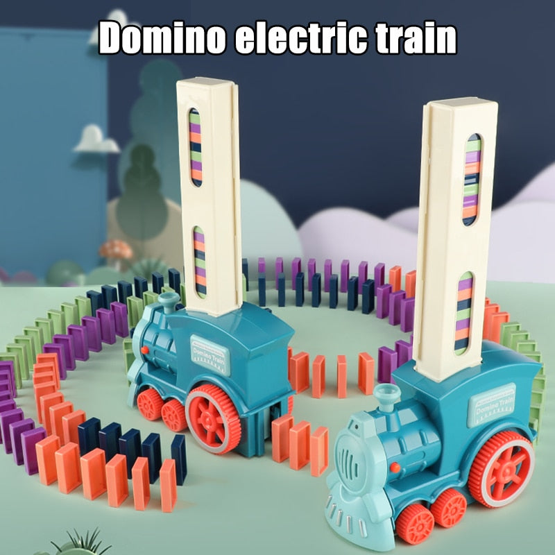 Build&Beyond - Train Dominoes Set